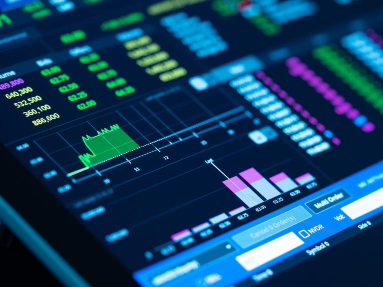 financial dashboard