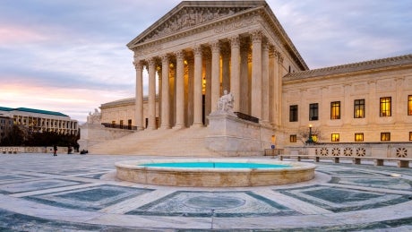 Blue Hour, United States Supreme Court Building, Washington DC, America